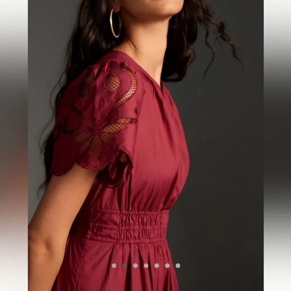 Anthropologie The Somerset maxi dress : cutwork edition - Picture 2 of 9